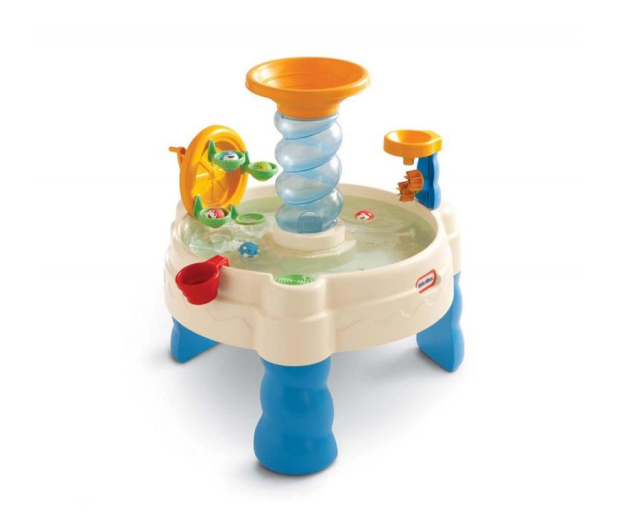 Little Tikes Stół Wodny Fontanna Spiralna niebieska - 421997 - zdjęcie